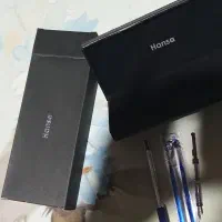 خودنویس و خودکار هنسا استیل اصلی و چراغ خواب قشنگ