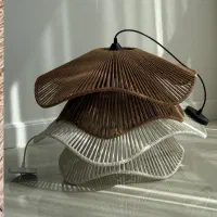 لوستر مکرومه لوستر کنفی
