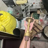 قلیون تنه برنج|کلکسیون اشیاء عتیقه|ری, شهادت|دیوار