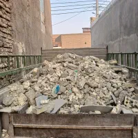 نخاله برداری با نیسان کمپرسی