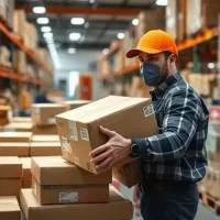 استخدام نیروی عملیاتی انبار و بسته‌بندی