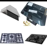اجاق گاز صفحه استیل ۵شعله با کیفیت بالا مدل t50