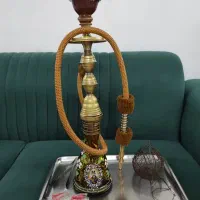 قلیون بدنه برنج اصل پایه شاه عباسی