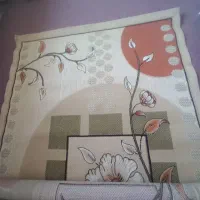 گلیم وگلیم طرح فرش گل برجسته
