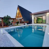 اجاره سویسی کلبه استخر روباز  چهارفصل