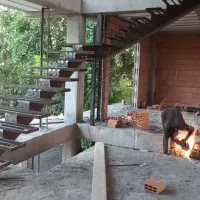 جوشکاری پله گرد ودرب و پنجره آهنی