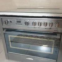 گاز و فر ۵ شعله tecnoکاملا اک