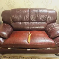 مبل ترک چنتیک چرم|مبلمان خانگی و میز عسلی|تهران, صد دستگاه|دیوار