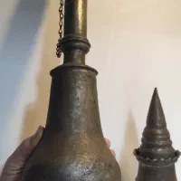 تنگ و نباتدون مسی قدیمی عتیقه کلکسیونی خاص نایاب|کلکسیون اشیاء عتیقه|نکا, |دیوار