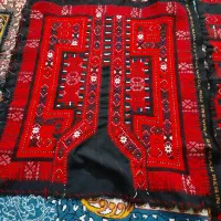 زی استین خوش رنگ روی پارچه صفر دوخته شده|لباس|زاهدان, |دیوار