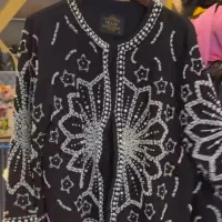 کت مجلسی  تمام مروارید کار دست آکبند|لباس|باقرشهر, |دیوار