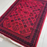 گلیم لاکی قرمز روناسی مناسب باغ ویلا تخت سفره خانه|گلیم، جاجیم، گبه|کاشان, شهید زجاجی|دیوار