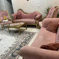 ست مبلمان استیل راش با میز ناهارخوری و تلویزیون|مبلمان خانگی و میز عسلی|تهران, شارق|دیوار