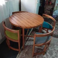 میزنهار خوری گرد خیلی شیک|میز و صندلی غذاخوری|تهران, خواجه نصیر طوسی|دیوار