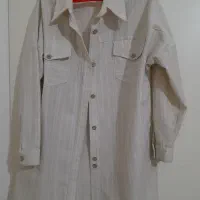 شومیز مانتویی سایز ۳۸-۴۲ (فری سایز)