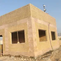 اجرای سوله آجر نما بتن ریزی