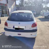 206 مدل 95 تمیز وکم کار|خودرو سواری و وانت|نیشابور, ده حلاج|دیوار