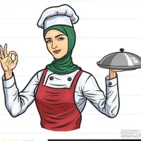 آشپز(ساندویچ زن و املت زن)برای بوفه