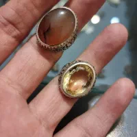 دو عدد انگشتر نقره ۹۲۵