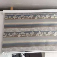 پرده زبرا 2/40در1/70 و پرده رومن عرض ۱/۵