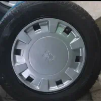 ۴عدد رینگ و لاستیک ۱۴پژویی