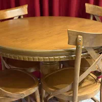 میز و صندلی نهارخوری چوبی