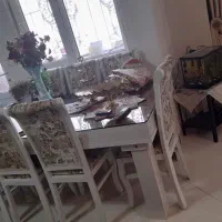 میزنهارخوری هشت نفره شرکتی سفیددرحدنو|میز و صندلی غذاخوری|اراک, |دیوار