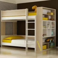 تخت تختخواب دو طبقه مدل دلوین