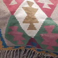 گلیم پشمی دست باف