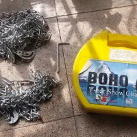 دو جفت زنجیر چرخ فلزی مناسب برای لاستیک ۱۲ تا ۱۵|قطعات یدکی و لوازم جانبی|تهران, حشمتیه|دیوار