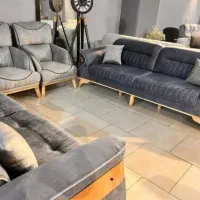 مبل راحتی ۷ نفره و۸ نفره تخت خواب شو/مینیمال / ال|مبلمان خانگی و میز عسلی|سنندج, |دیوار