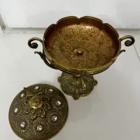 شکلات خوری برنز|کلکسیون اشیاء عتیقه|مشهد, فلسطین|دیوار