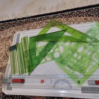 کیف بزرگ ۵۰×۷۰ و وسایل نقشه کشی معماری|لوازم التحریر|اهواز, باغ شیخ|دیوار