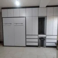 تخت تاشو+کمد+میز ارایش(ارسال و نصب رایگان)