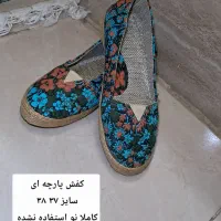 دوجفت کفش پارچه ای