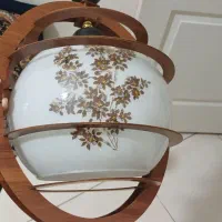 لوستر تک شاخه حباب بزرگ