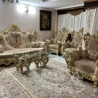 مبل چوب راش منبت دست ساز|مبلمان خانگی و میز عسلی|تهران, ارم|دیوار