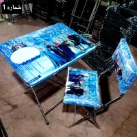 میز و صندلی تحریر تاشو باکس دار قدرتمند MODERN