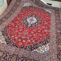 یک جفت فرش ۶ متری دستباف کاشان