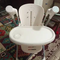 صندلی غذا بچه مجهز به سیستم بخش فلش خورسالم سفید