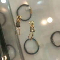 گوشواره سیاه قلم۱۰۰بالای تابلو
