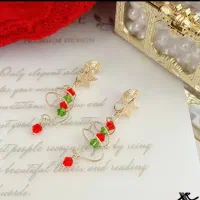 گوشواره های زیبا طرح کریسمس|بدلیجات|تهران, بهار|دیوار