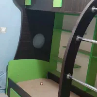 تخت دو طبقه نوجوان با تشک