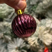 گوی تزئینات (مدل تکی) درخت کریسمس|صنایع دستی و سایر لوازم تزئینی|اصفهان, جلفا|دیوار