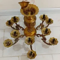 فروش لوستر دوعد کوچک وبزرگ