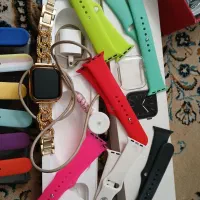 اپل واچ5 + کابل و شارژر + 13بند|لوازم جانبی موبایل و تبلت|اصفهان, قلعه طبره|دیوار