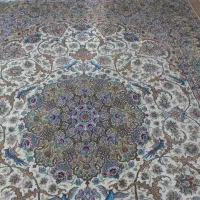 فرش ابریشم اصفهان ۹ متر