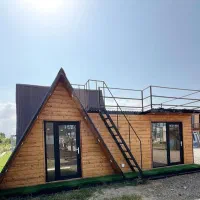 کانکس کلبه ی سوئیسی. نگهبانی. انباری اداری مسکونی|مصالح و تجهیزات ساختمان|خمینیشهر, |دیوار