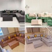 تولیدی مبل L ال رنگبندی دلخواه تحویل فوری