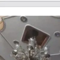 ۲ عدد لوستر برنز سالم ۵ شاخه